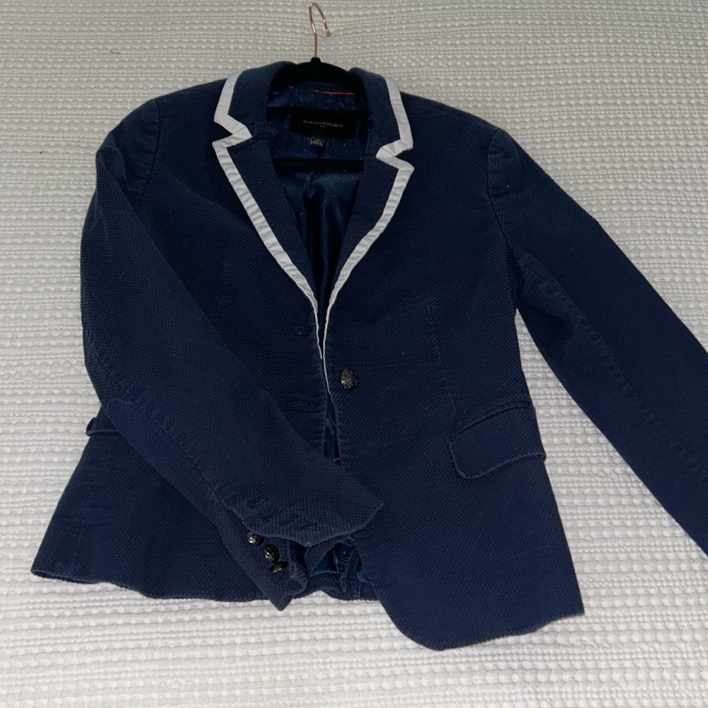Banana Republic Navy Blazer